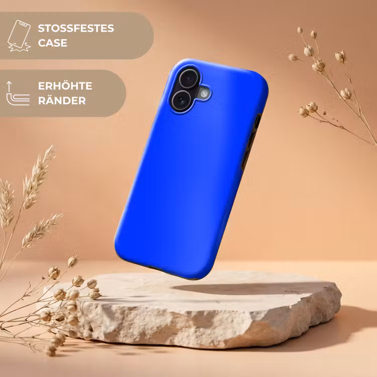 Electric - Blue - Blauw Toughcase MagSafe Apple iPhone 17 klein 1017 -USP_RandenV_DE