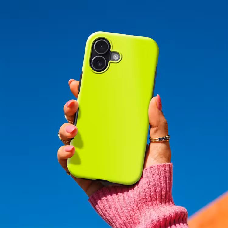 Electric - Lemon - Geel Toughcase MagSafe Apple iPhone 17 klein 1017 -Sfeer1V