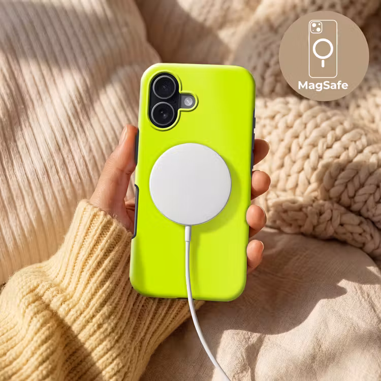 Electric - Lemon - Geel Toughcase MagSafe Apple iPhone 17 klein 1017 -USP_MagsafeV