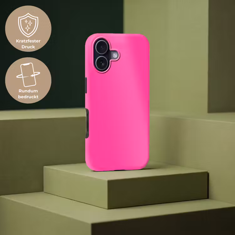 Electric - Magenta - Roze Toughcase MagSafe Apple iPhone 17 klein 1017 -USP_PrintM_DE
