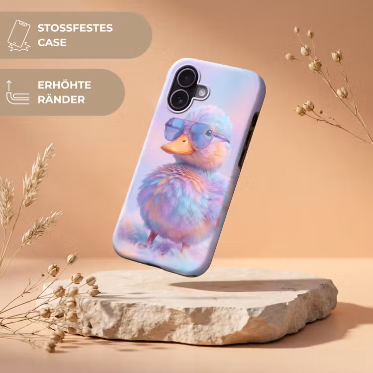 Eend - bril - Pastel Toughcase MagSafe Apple iPhone 17 klein -USP_RandenV_DE