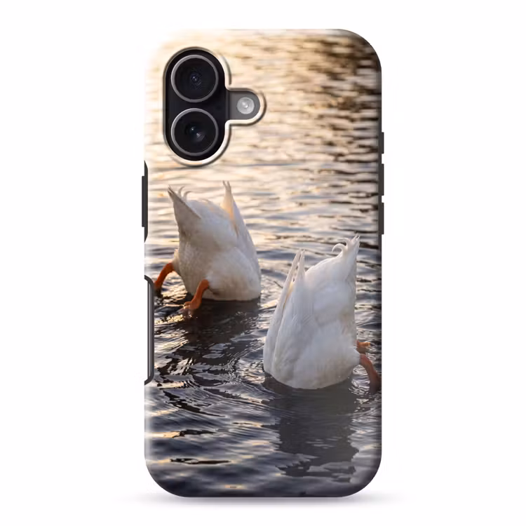 Eenden - Water - Natuur Toughcase MagSafe Apple iPhone 17 klein -3d