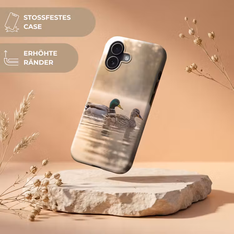 Eenden - Water - Mist - Natuur Toughcase MagSafe Apple iPhone 17 klein -USP_RandenV_DE
