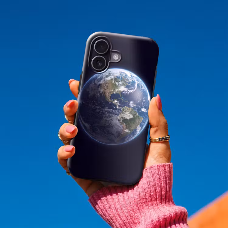 Handyhülle Toughcase - Erde – Weltraum – Kosmos - Aarde - Ruimte - Kosmos Toughcase MagSafe Apple iPhone 17 klein