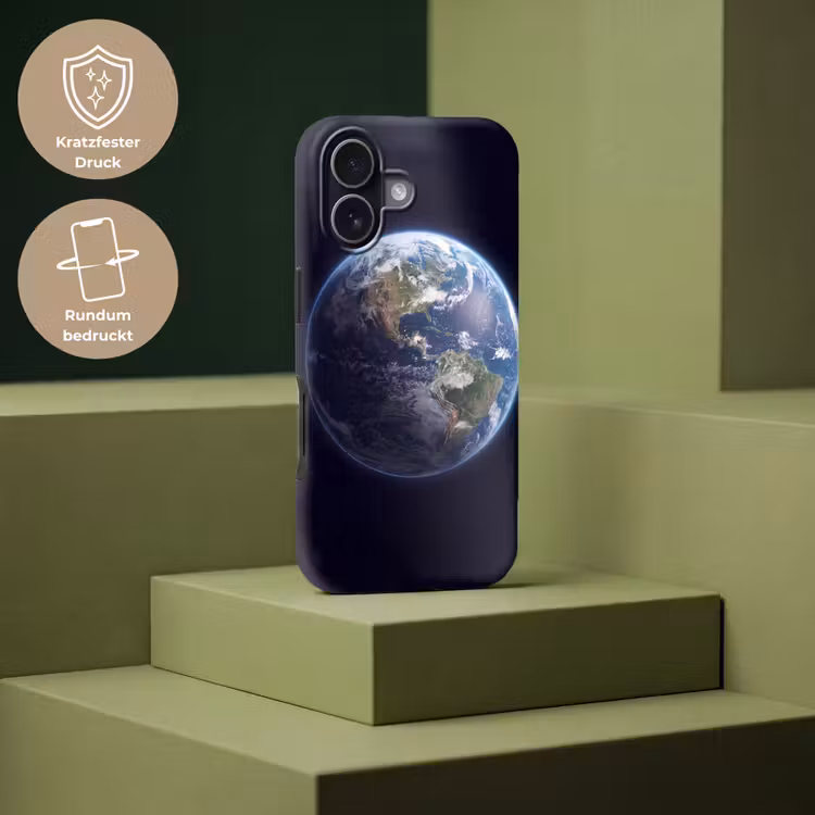 Handyhülle Toughcase - Erde – Weltraum – Kosmos - Aarde - Ruimte - Kosmos Toughcase MagSafe Apple iPhone 17 klein