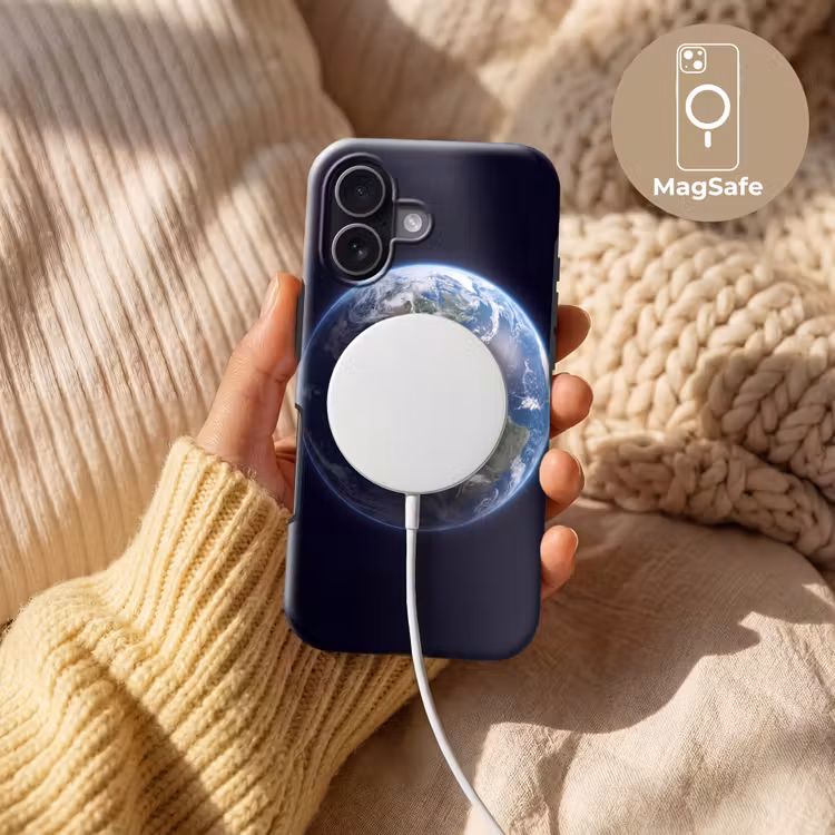 Handyhülle Toughcase - Erde – Weltraum – Kosmos - Aarde - Ruimte - Kosmos Toughcase MagSafe Apple iPhone 17 klein