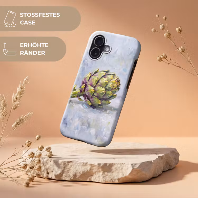 Handyhülle Toughcase - Essen – Artischocke – Modern - Eten - Artisjok - Modern Toughcase MagSafe Apple iPhone 17 klein