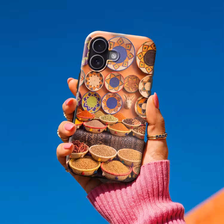 Handyhülle Toughcase - Essen – Farbenfroh – Kultur - Eten - Kleurrijk - Cultuur Toughcase MagSafe Apple iPhone 17 klein