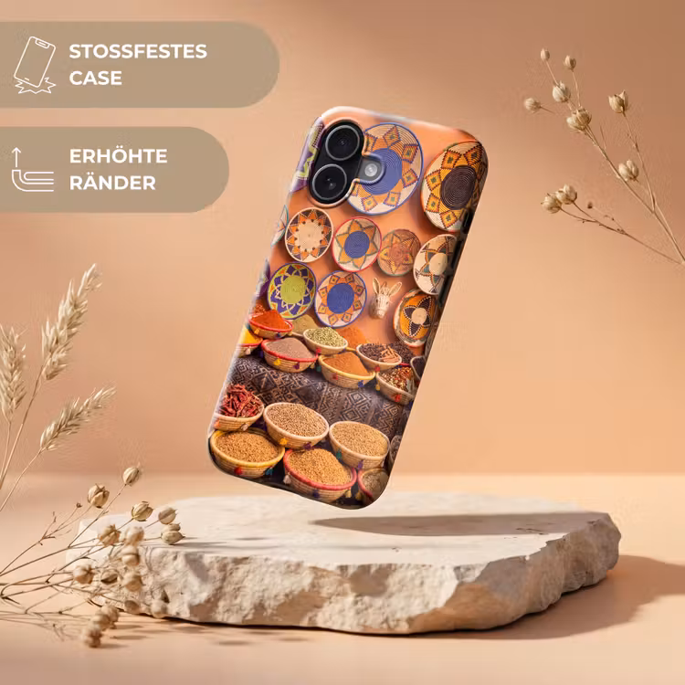Handyhülle Toughcase - Essen – Farbenfroh – Kultur - Eten - Kleurrijk - Cultuur Toughcase MagSafe Apple iPhone 17 klein