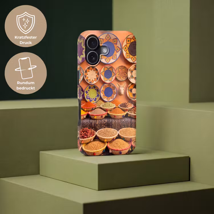 Handyhülle Toughcase - Essen – Farbenfroh – Kultur - Eten - Kleurrijk - Cultuur Toughcase MagSafe Apple iPhone 17 klein