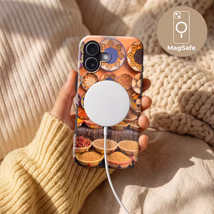 Handyhülle Toughcase - Essen – Farbenfroh – Kultur - Eten - Kleurrijk - Cultuur Toughcase MagSafe Apple iPhone 17 klein