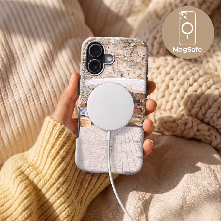 Handyhülle Toughcase - Essen – Markt – Frisch - Eten - Markt - Vers Toughcase MagSafe Apple iPhone 17 klein