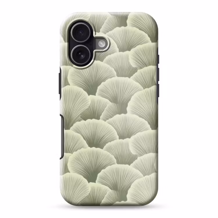 Waaier - Blad - Groen Toughcase MagSafe Apple iPhone 17 klein 1017 -3d