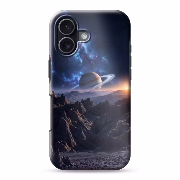 Fantasy - Kosmos - Landschap Toughcase MagSafe Apple iPhone 17 klein -3d