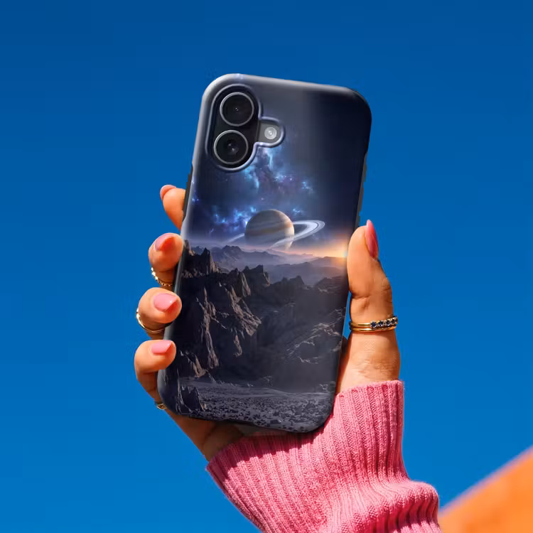 Fantasy - Kosmos - Landschap Toughcase MagSafe Apple iPhone 17 klein -Sfeer1V