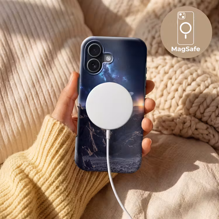 Fantasy - Kosmos - Landschap Toughcase MagSafe Apple iPhone 17 klein -USP_MagsafeV