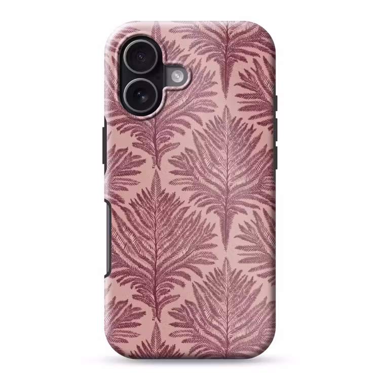 Varen - Patroon - Paars Toughcase MagSafe Apple iPhone 17 klein 1017 -3d