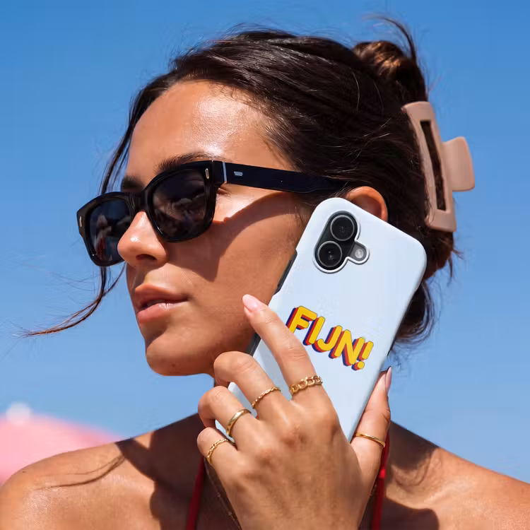 Fijn - Geel - Oranje Toughcase MagSafe Apple iPhone 17 klein -Sfeer2V