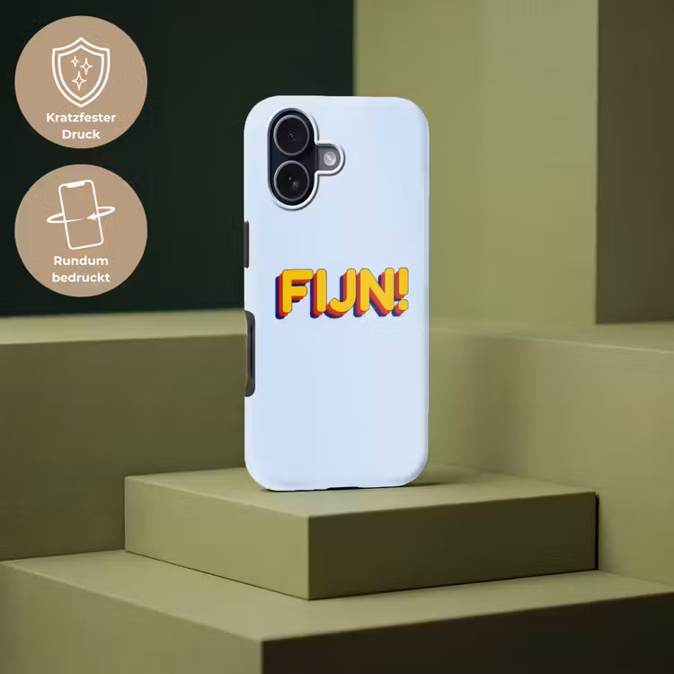 Fijn - Geel - Oranje Toughcase MagSafe Apple iPhone 17 klein -USP_PrintM_DE