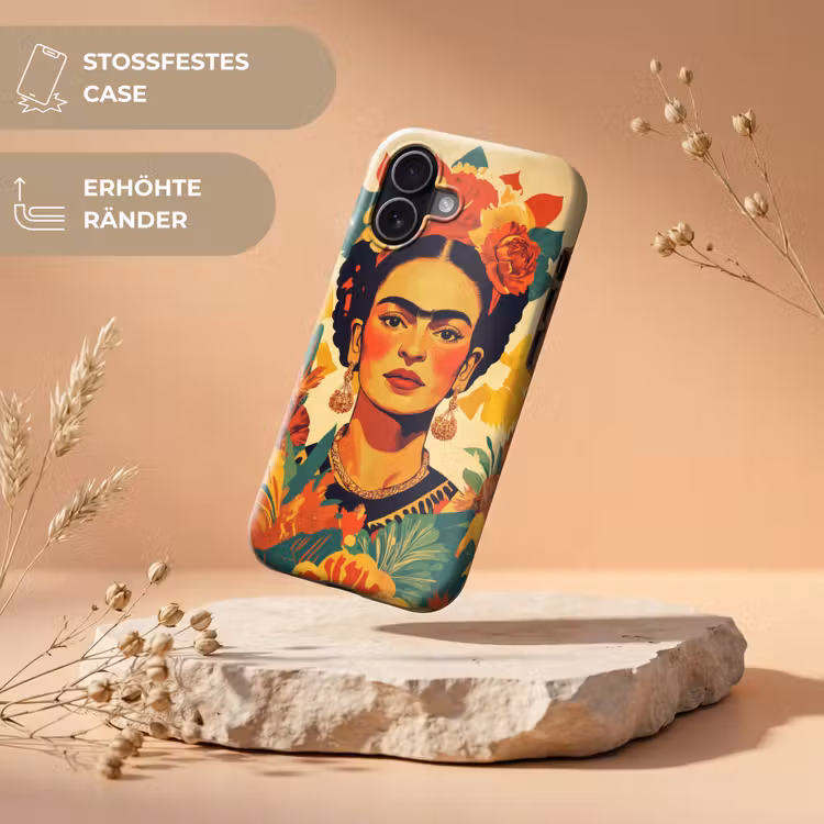 Vrouwelijk - Bloemen - Sieraden Toughcase MagSafe Apple iPhone 17 klein -USP_RandenV_DE