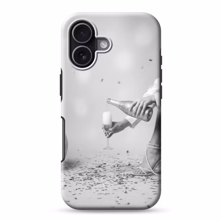 Feestelijk - Champagne - Discobal Toughcase MagSafe Apple iPhone 17 klein -3d
