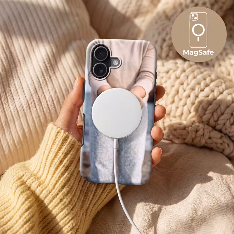 Handyhülle Toughcase - Fisch – Hände – Natur - Vis - Handen - Natuur Toughcase MagSafe Apple iPhone 17 klein