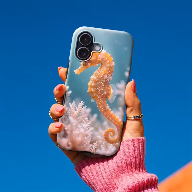 Vis - Koraal - Oceaan - Macro - Oranje Toughcase MagSafe Apple iPhone 17 klein -Sfeer1V