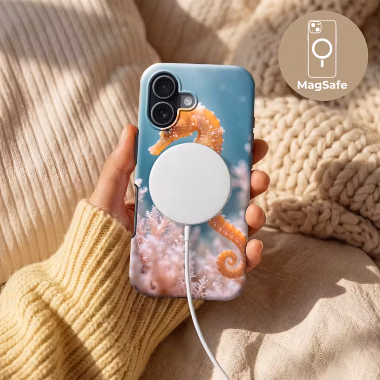 Vis - Koraal - Oceaan - Macro - Oranje Toughcase MagSafe Apple iPhone 17 klein -USP_MagsafeV