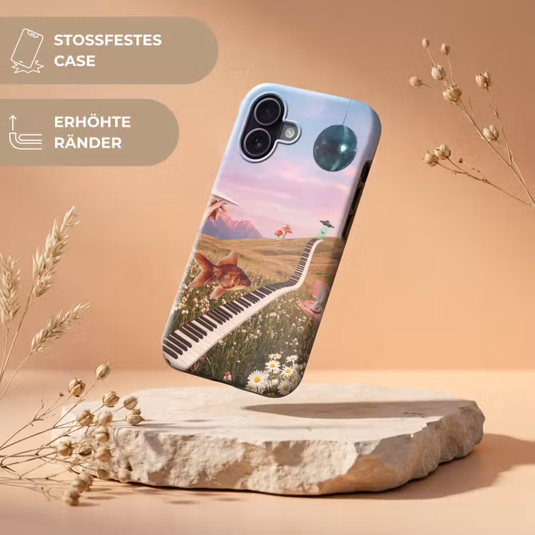 Handyhülle Toughcase - Fisch – Natur – Abstrakt - Vis - Natuur - Abstract Toughcase MagSafe Apple iPhone 17 klein