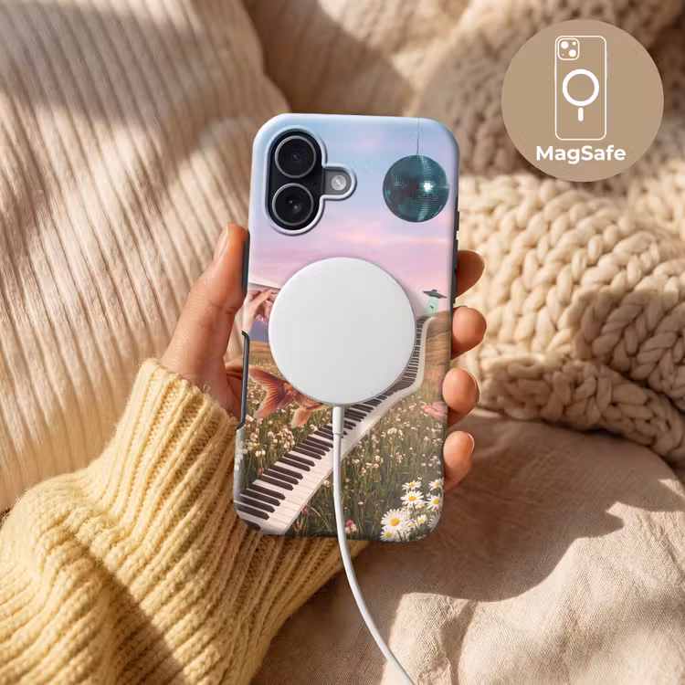 Handyhülle Toughcase - Fisch – Natur – Abstrakt - Vis - Natuur - Abstract Toughcase MagSafe Apple iPhone 17 klein
