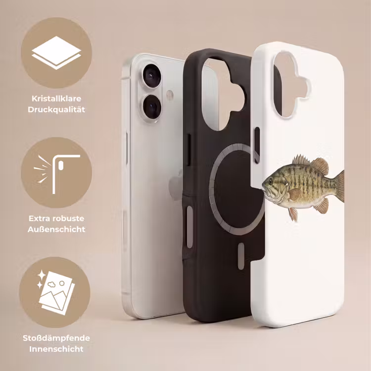 Vissen - Natuur - Vintage Toughcase MagSafe Apple iPhone 17 klein -USP_Lagen_DE