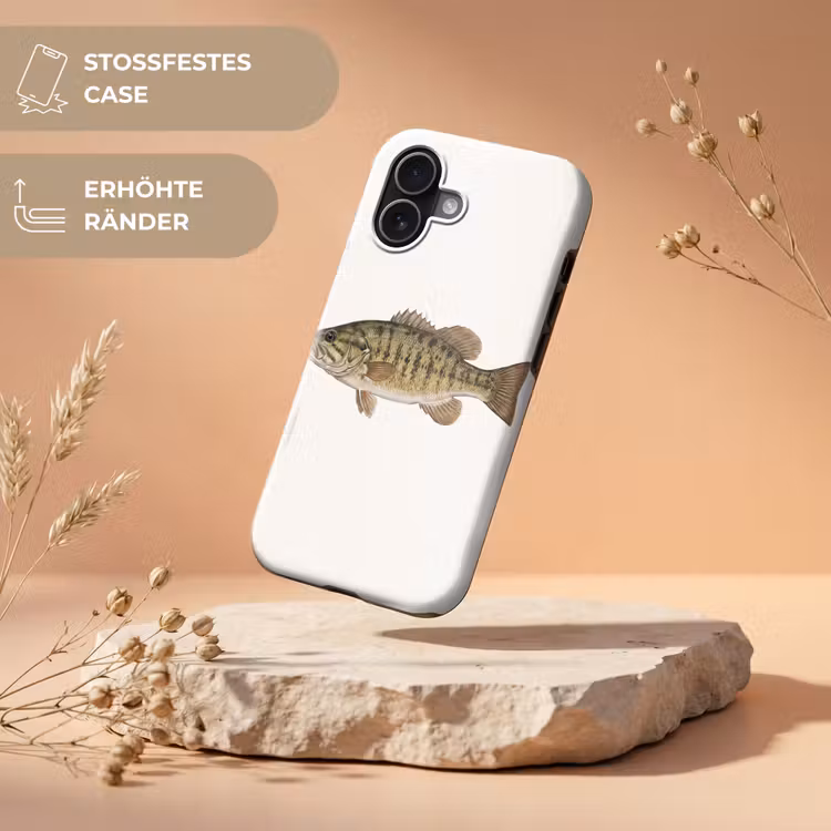 Vissen - Natuur - Vintage Toughcase MagSafe Apple iPhone 17 klein -USP_RandenV_DE