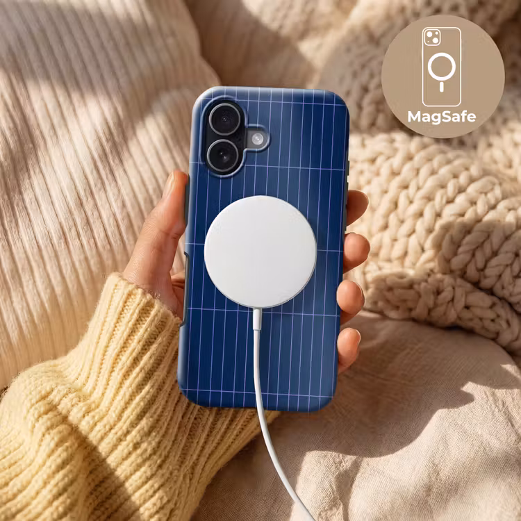 Tegels - Langwerpig - Blauw Toughcase MagSafe Apple iPhone 17 klein 1017 -USP_MagsafeV