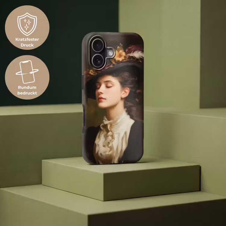 Vrouw - Victoriaans - Portret Toughcase MagSafe Apple iPhone 17 klein -USP_PrintM_DE