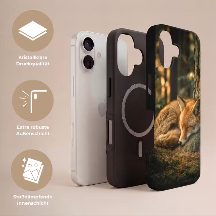 Vos - Bos - Slapen Toughcase MagSafe Apple iPhone 17 klein -USP_Lagen_DE