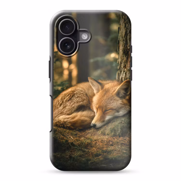 Vos - Bos - Slapen Toughcase MagSafe Apple iPhone 17 klein -3d