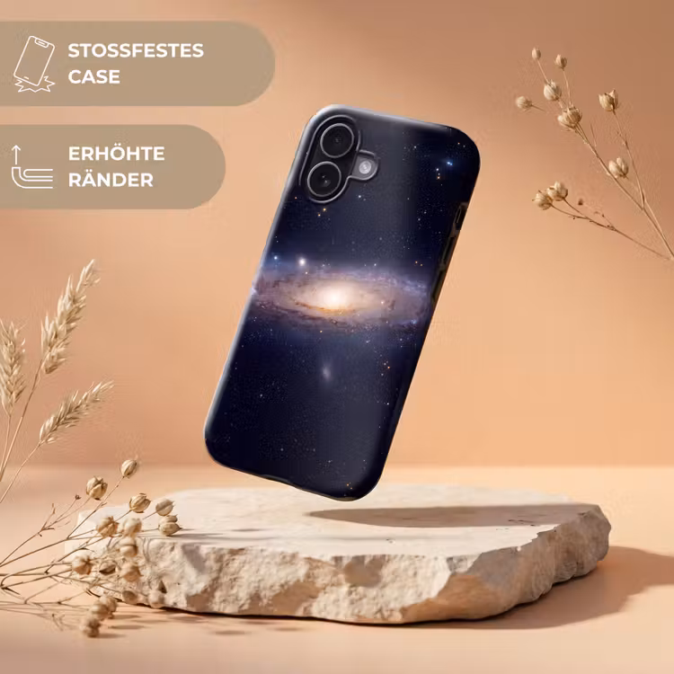 Handyhülle Toughcase - Galaxie – Weltraum – Kosmos - Sterrenstelsel - Ruimte - Kosmos Toughcase MagSafe Apple iPhone 17 klein