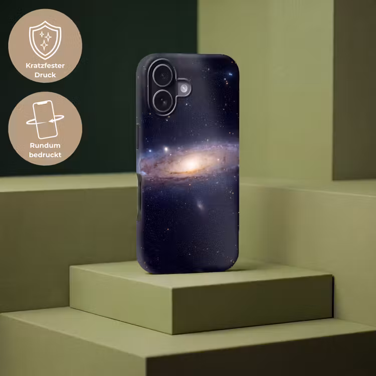 Handyhülle Toughcase - Galaxie – Weltraum – Kosmos - Sterrenstelsel - Ruimte - Kosmos Toughcase MagSafe Apple iPhone 17 klein