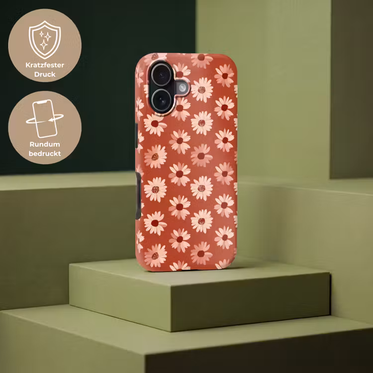 Madelief - Retro - Terracotta Toughcase MagSafe Apple iPhone 17 klein 1017 -USP_PrintM_DE