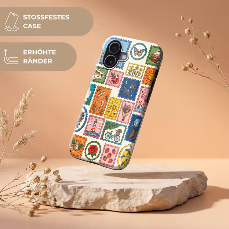Gebouw - Koepel - Architectuur - Klassiek - Grijs Toughcase MagSafe Apple iPhone 17 klein -USP_RandenV_DE