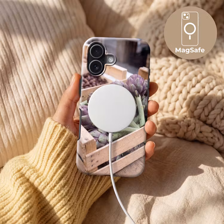 Handyhülle Toughcase - Gemüse – Markt – Frisch - Groenten - Markt - Vers Toughcase MagSafe Apple iPhone 17 klein