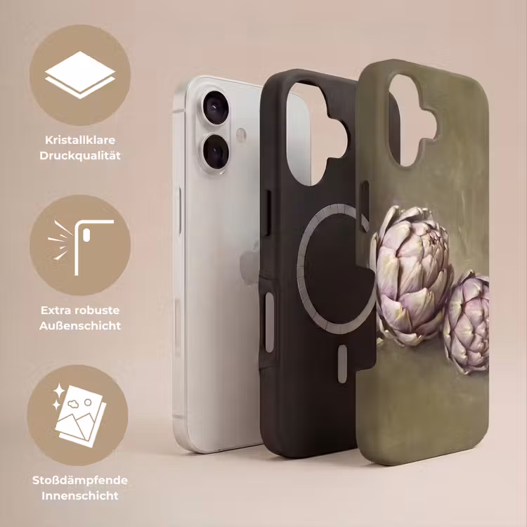 Handyhülle Toughcase - Gemüse – Stillleben – Gemälde - Groente - Stilleven - Schilderij Toughcase MagSafe Apple iPhone 17 klein