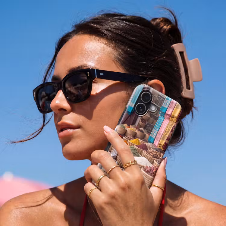 Handyhülle Toughcase - Gewürze – Körbe – Orientalisch - Kruiden - Manden - Oosters Toughcase MagSafe Apple iPhone 17 klein