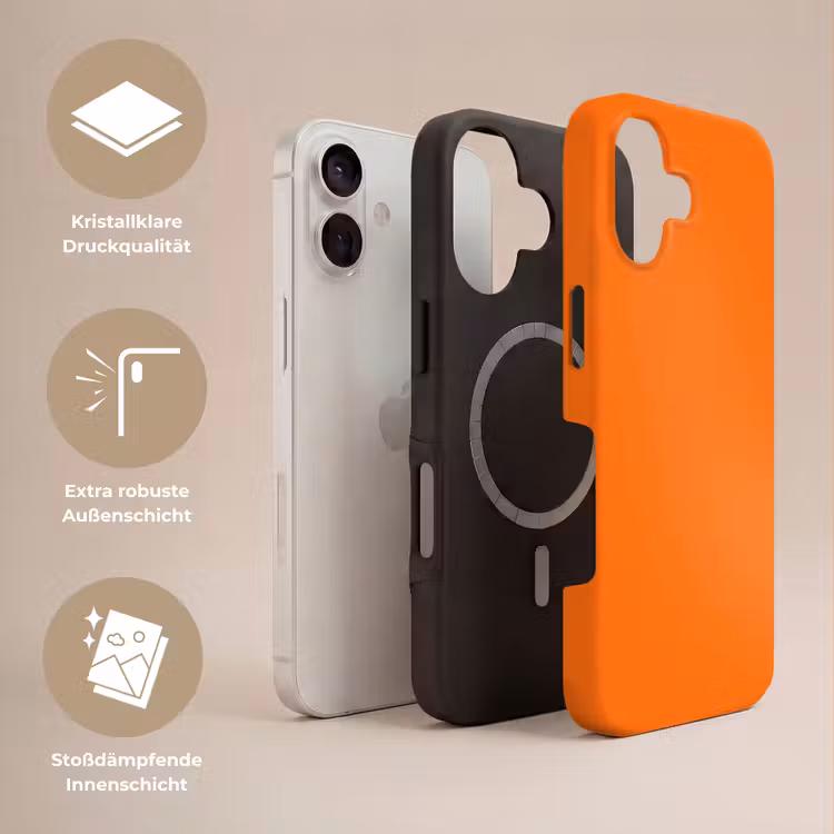 Spiced - Pumpkin - Oranje Toughcase MagSafe Apple iPhone 17 klein 1017 -USP_Lagen_DE