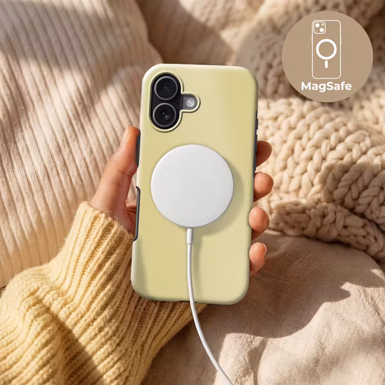 Golden - Clover - Geel Toughcase MagSafe Apple iPhone 17 klein 1017 -USP_MagsafeV
