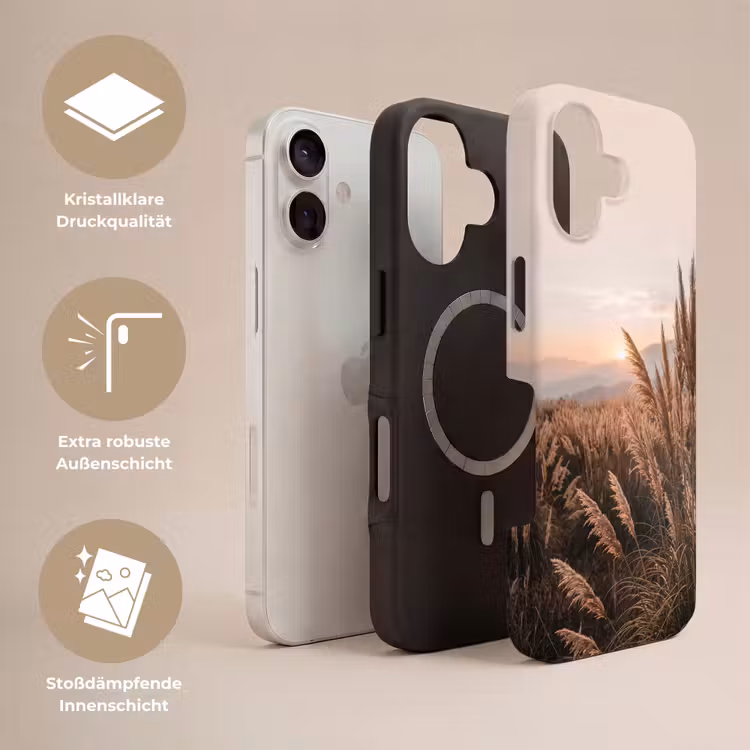 Gras - Veld - Zon - Natuur Toughcase MagSafe Apple iPhone 17 klein -USP_Lagen_DE
