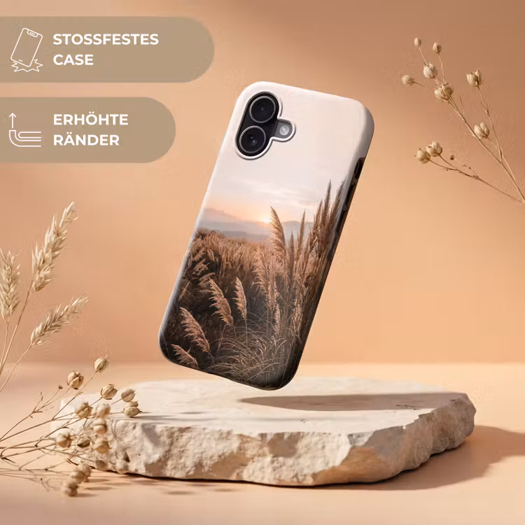 Gras - Veld - Zon - Natuur Toughcase MagSafe Apple iPhone 17 klein -USP_RandenV_DE
