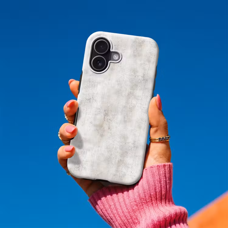 Grijs - Beton - Verweerd Toughcase MagSafe Apple iPhone 17 klein 1017 -Sfeer1V