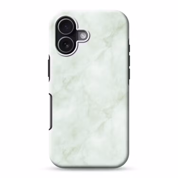Groen - Marmer - Vloeiende aders Toughcase MagSafe Apple iPhone 17 klein 1017 -3d