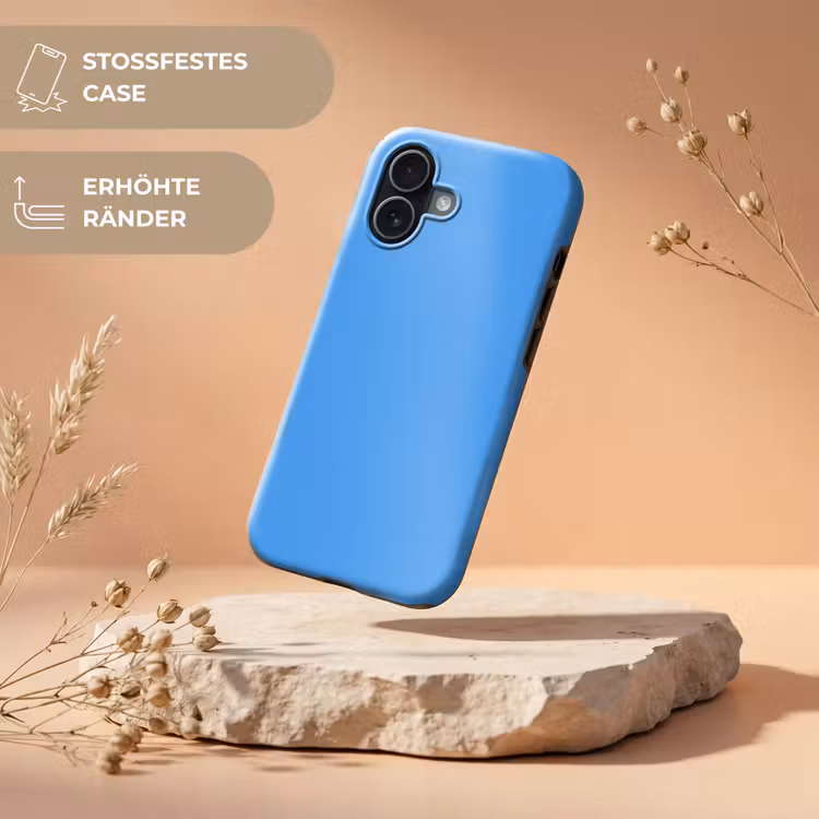 Bright - Azure - Blauw Toughcase MagSafe Apple iPhone 17 klein 1017 -USP_RandenV_DE